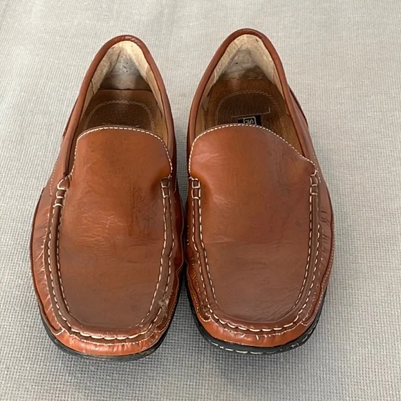 Stacy Adams Loafers Mens Size 10M Stacy Adams Mens 10M Slip On Penny Loafer Brown Tassled  main image 4
